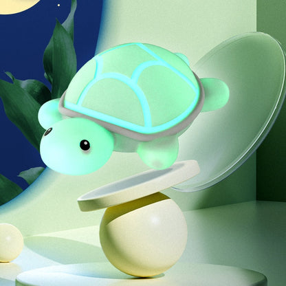 Squishy Silicone Cute Turtle LED Night Light - Perfect Gift for Kids and Girls