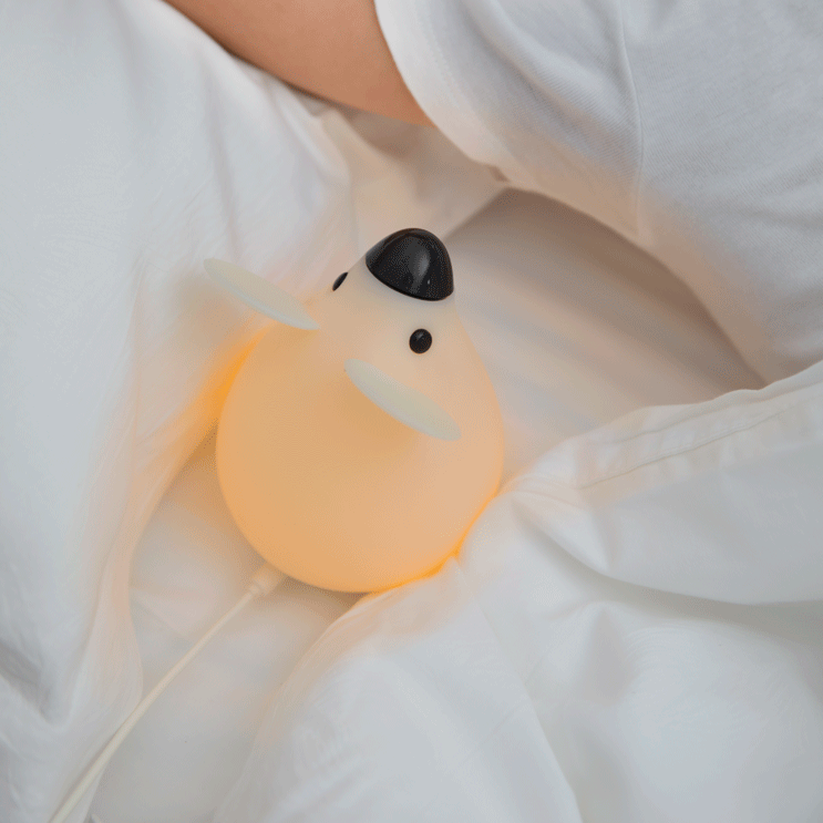 Squishy Silicone Little Mouse LED Night Light - Perfect Gift for Kids and Girls