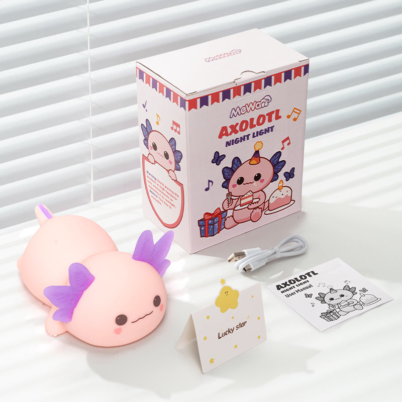 MeWaii® Axolotl Cute Squishy Night Light - Perfect Gift 🎁