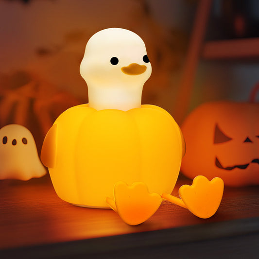 MeWaii Pumpkin Duck Night Light Colorful Sleep Gift