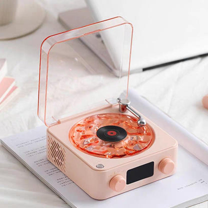 Waves Retro Bluetooth Vinyl Record Player