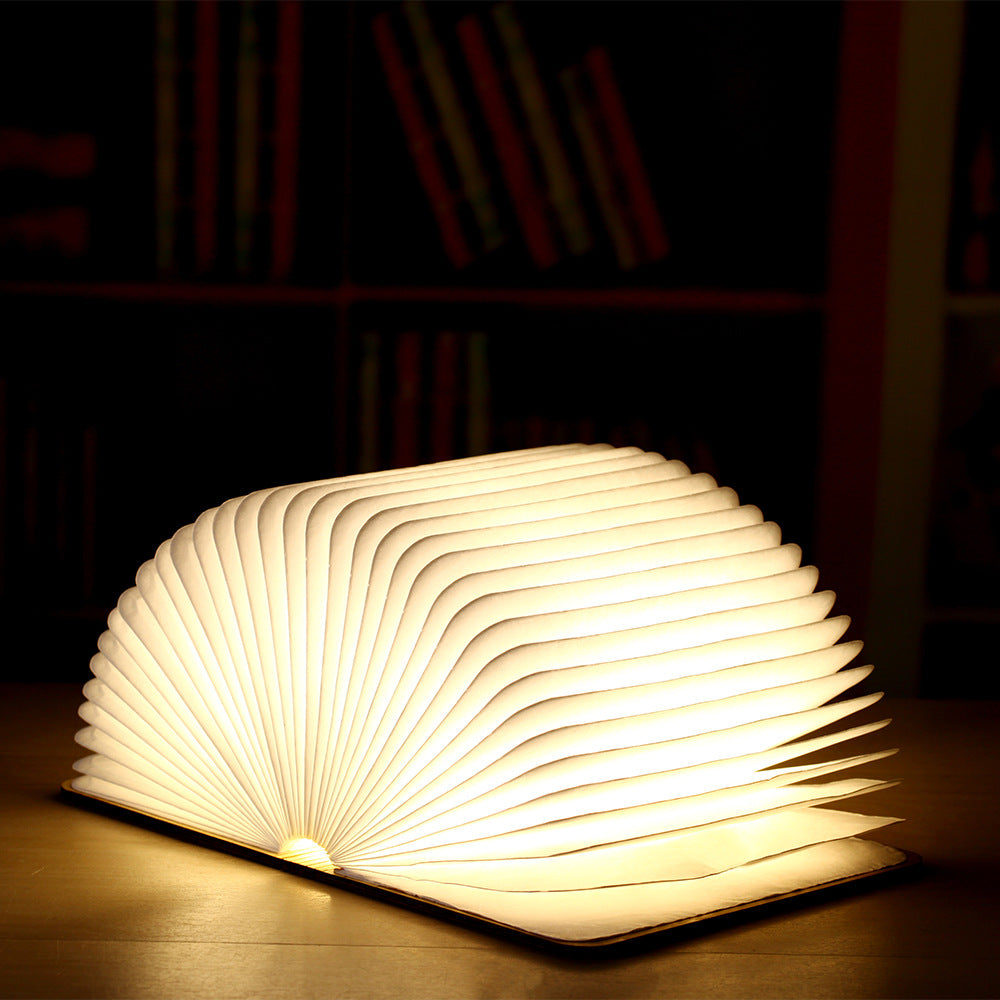 Lumières de lampe de livre LED pliables orientales pour la décoration intérieure et les cadeaux