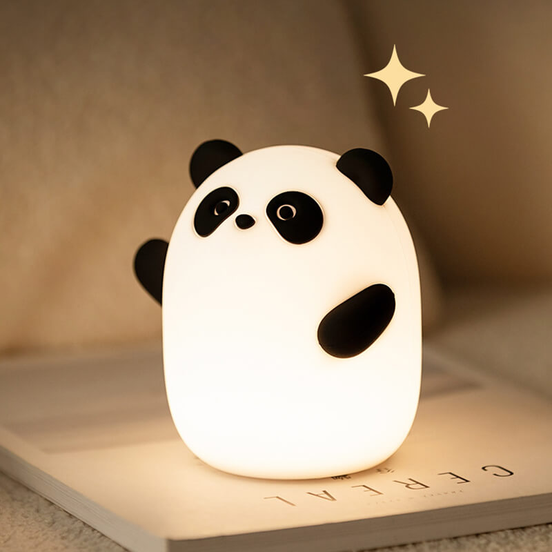 Panda LED Squishy Night Light Pour Cadeau USB Lampe Panda Rechargeable 1200mAh