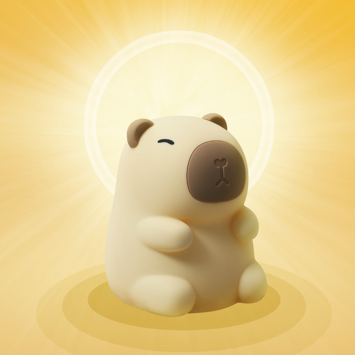 Capybara Tap Tap Lampe de nuit LED Meilleur cadeau pour bébé et filles