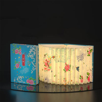 Oriental  Foldable LED Book Lamp Lights For Home Decor and Gifts