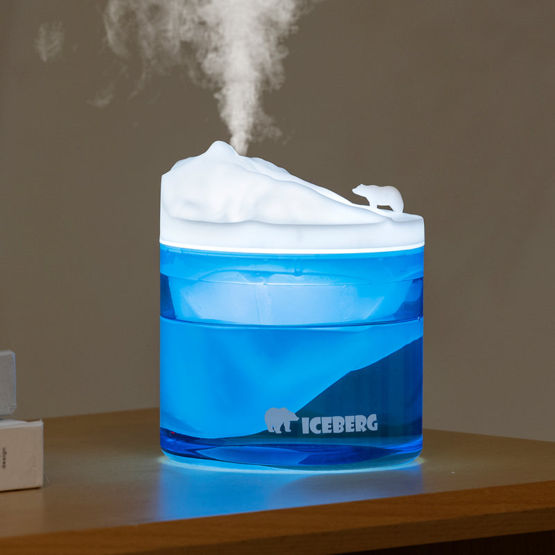 Glacier Humidifier Night Light - Perfect Gift for Kids and Girls