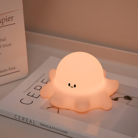 Squishy Silicone Octopus LED Night Light - Perfect Gift for Kids and Girls