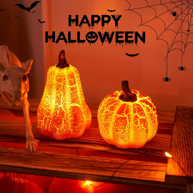 LED-Nachtlicht „Cracked Pumpkin“ – perfektes Geschenk für Kinder und Mädchen