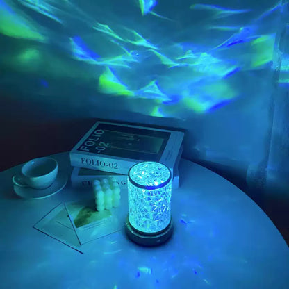 Cylinder Style Ocean Lamp Wave Projector Light