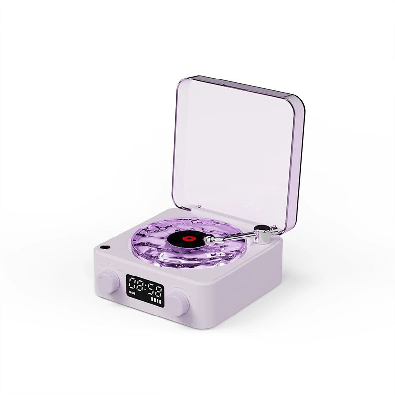 Waves Retro Bluetooth Vinyl Record Player