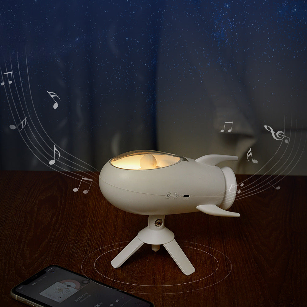 Space Adventure Night Lights - Rocket & Astronaut LED Lamps