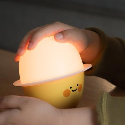 Veilleuse LED en silicone souple et moelleuse - Cadeau idéal pour les enfants et les filles 