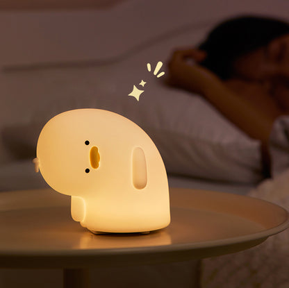 Canard Crooked Neck Funny Cute Tap Tap LED Lampe de nuit