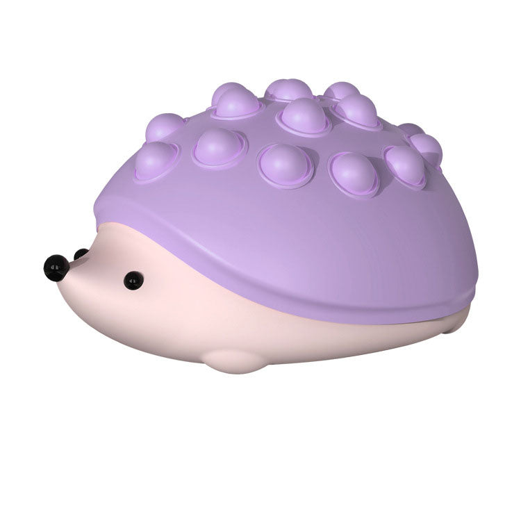 Squishy Silicone Hedgehog LED Night Light - Perfect Gift for Kids and Girls