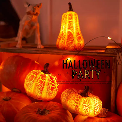 LED-Nachtlicht „Cracked Pumpkin“ – perfektes Geschenk für Kinder und Mädchen