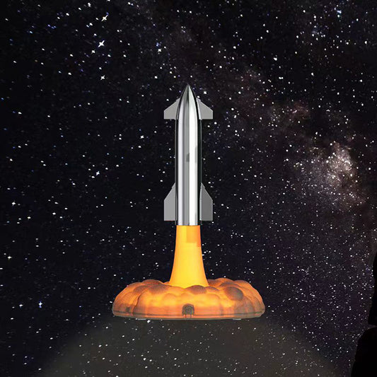 Space Adventure Night Lights - Rocket & Astronaut LED Lamps