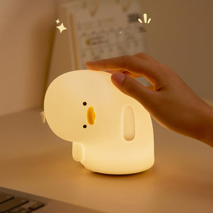 Canard Crooked Neck Funny Cute Tap Tap LED Lampe de nuit