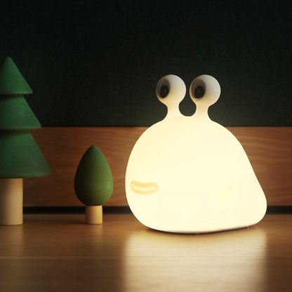 Squishy Silikon-Schnecke, LED-Nachtlicht – perfektes Geschenk für Kinder und Mädchen