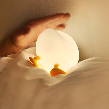 Squishy Silikon-Unterseite mit LED-Nachtlicht „Ente“ – perfektes Geschenk für Kinder und Mädchen