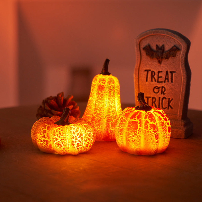 LED-Nachtlicht „Cracked Pumpkin“ – perfektes Geschenk für Kinder und Mädchen