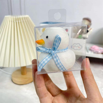 Squishy Silicone Duck Mini LED Lamp - Perfect Gift for Kids and Girls