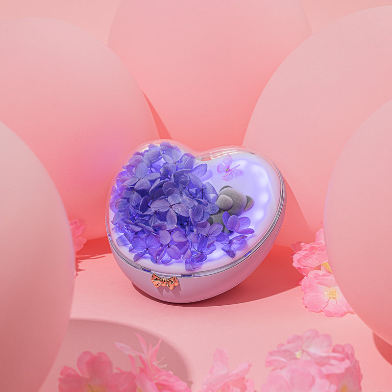 Heart-Shaped Humidifier Night Light - Perfect Gift for Kids and Girls