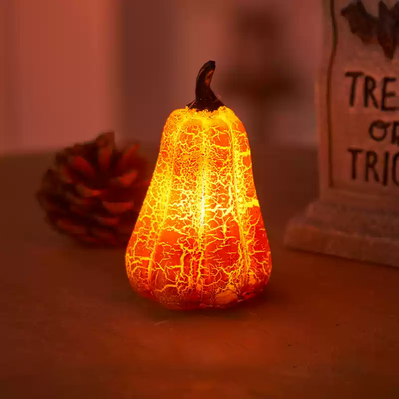 LED-Nachtlicht „Cracked Pumpkin“ – perfektes Geschenk für Kinder und Mädchen