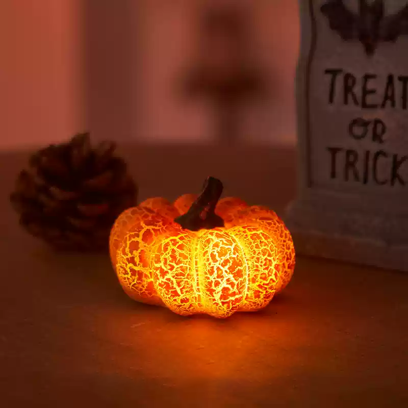 LED-Nachtlicht „Cracked Pumpkin“ – perfektes Geschenk für Kinder und Mädchen