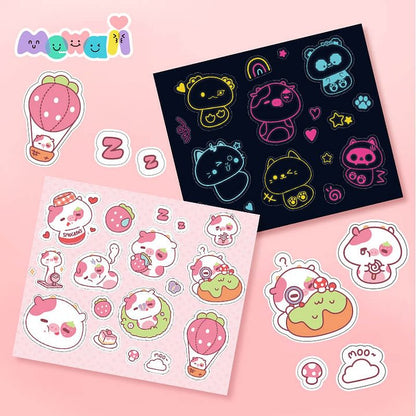 Sticker Adventure & Fluorescent Set-2pcs