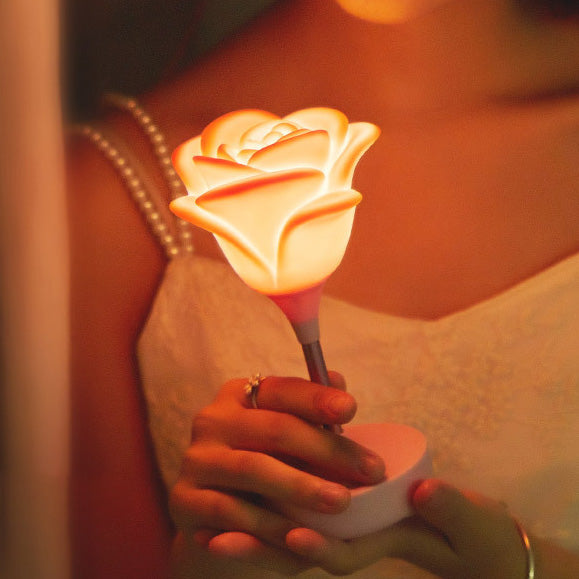 Rose LED Night Light - Perfect Gift for Kids and Girls