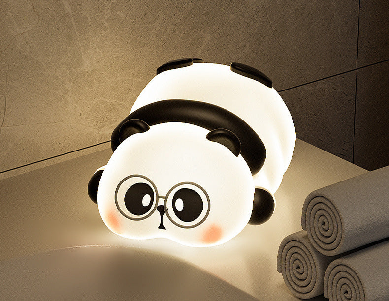 Lampe de nuit LED Night Panda Tap Tap, meilleur cadeau pour bébé et filles