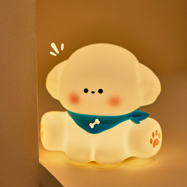 Night Puppy Tap Tap LED Lampe de nuit Meilleur cadeau pour bébé et filles