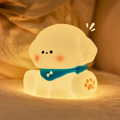 Night Puppy Tap Tap LED Lampe de nuit Meilleur cadeau pour bébé et filles