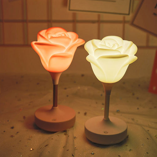 Rose LED Night Light - Perfect Gift for Kids and Girls