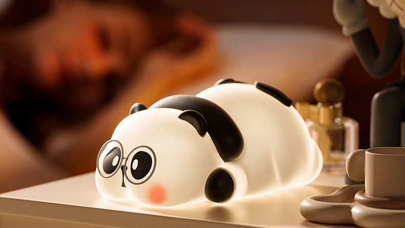 Lampe de nuit LED Night Panda Tap Tap, meilleur cadeau pour bébé et filles