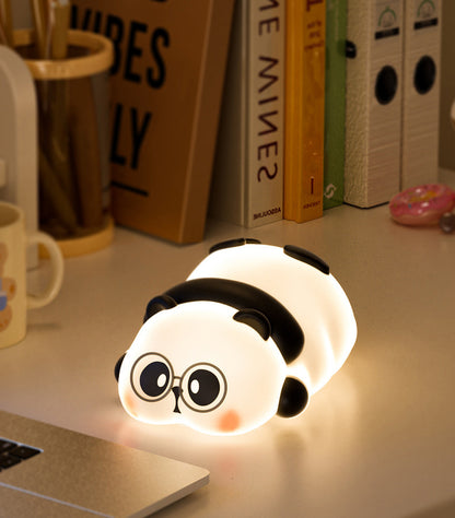 Lampe de nuit LED Night Panda Tap Tap, meilleur cadeau pour bébé et filles