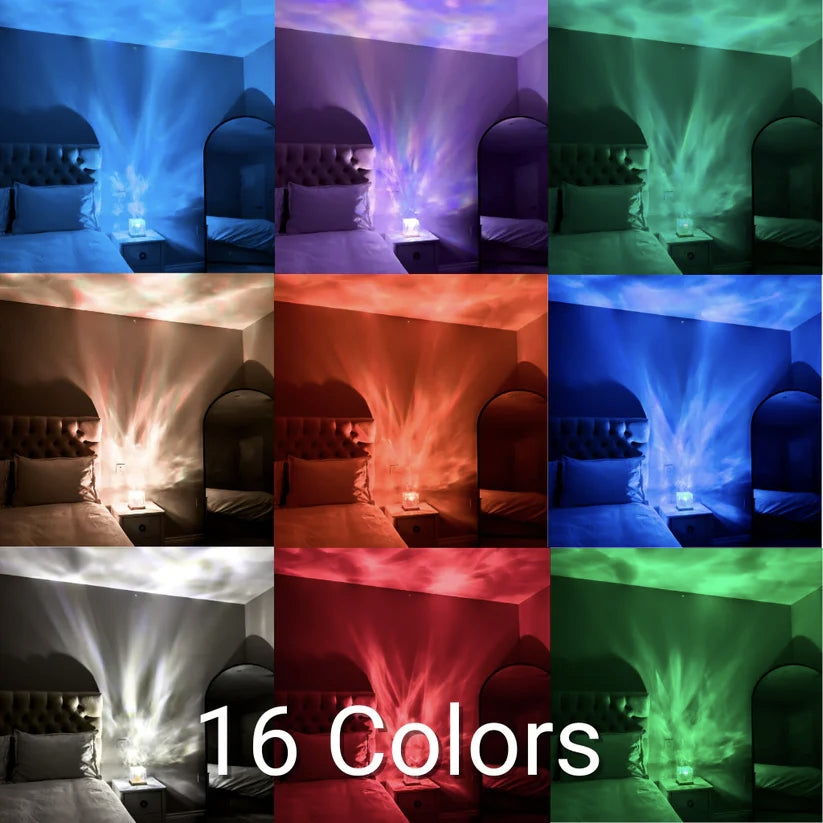 Ripple Lamp Mood Atmosphere Ocean Wave Projector Light - 2025 New Version