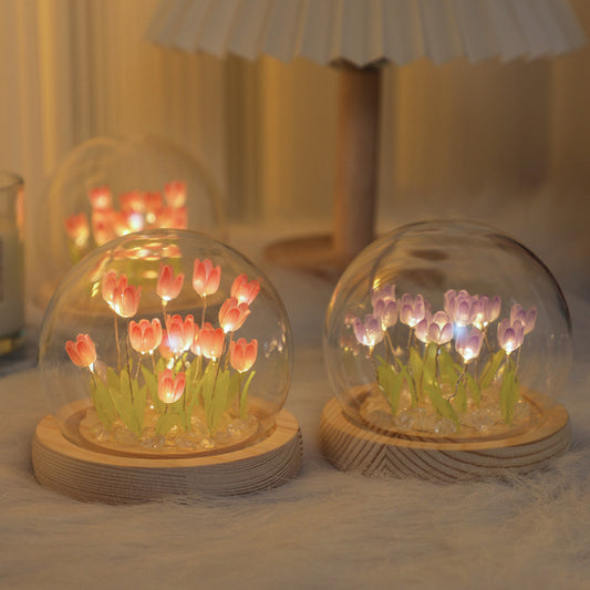 🌷 Schönes LED-Nachtlicht in Tulpenform, das beste Geschenk für Babys und Mädchen