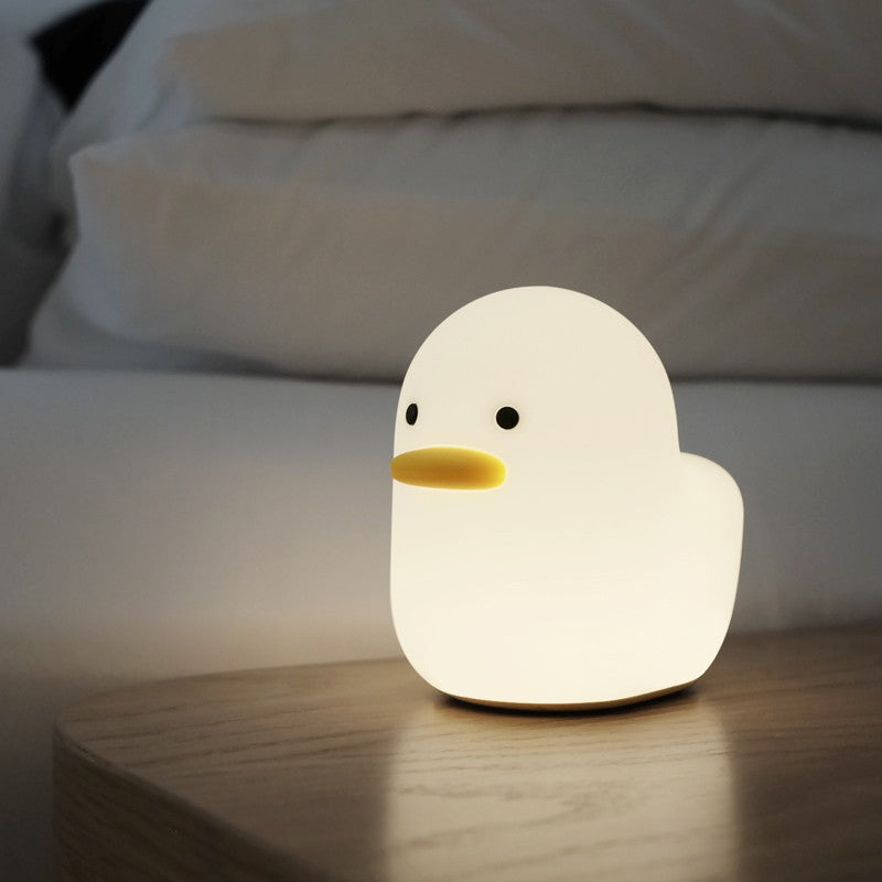 Veilleuse Canard Kawaii Mignon Pat Tap Light Sommeil