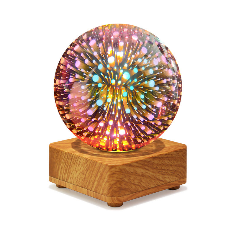 🎇Lampe d'ambiance de bureau en forme de sphère de feu d'artifice Meilleur cadeau anti-stress