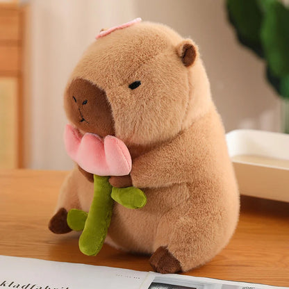 Cuteee Family Baby Kawaii Capybara Habillage Peluches | NOUVEAU 