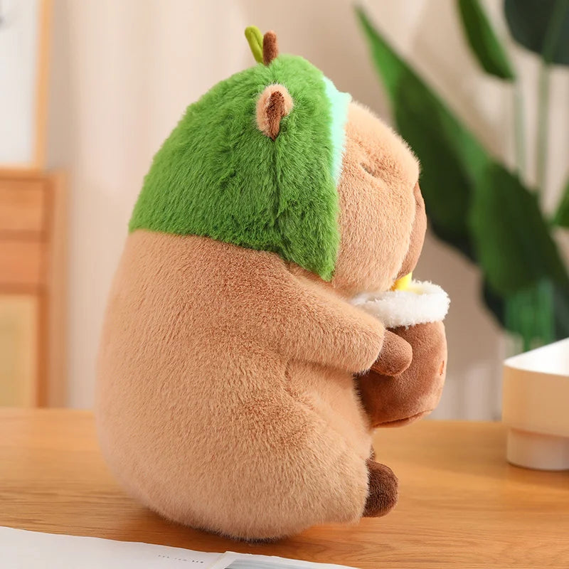 Cuteee Family Baby Kawaii Capybara Habillage Peluches | NOUVEAU 