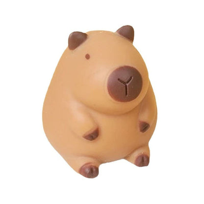 Poupée Capybara mignonne, jouet anti-Stress à rebond lent, jouet en plastique souple