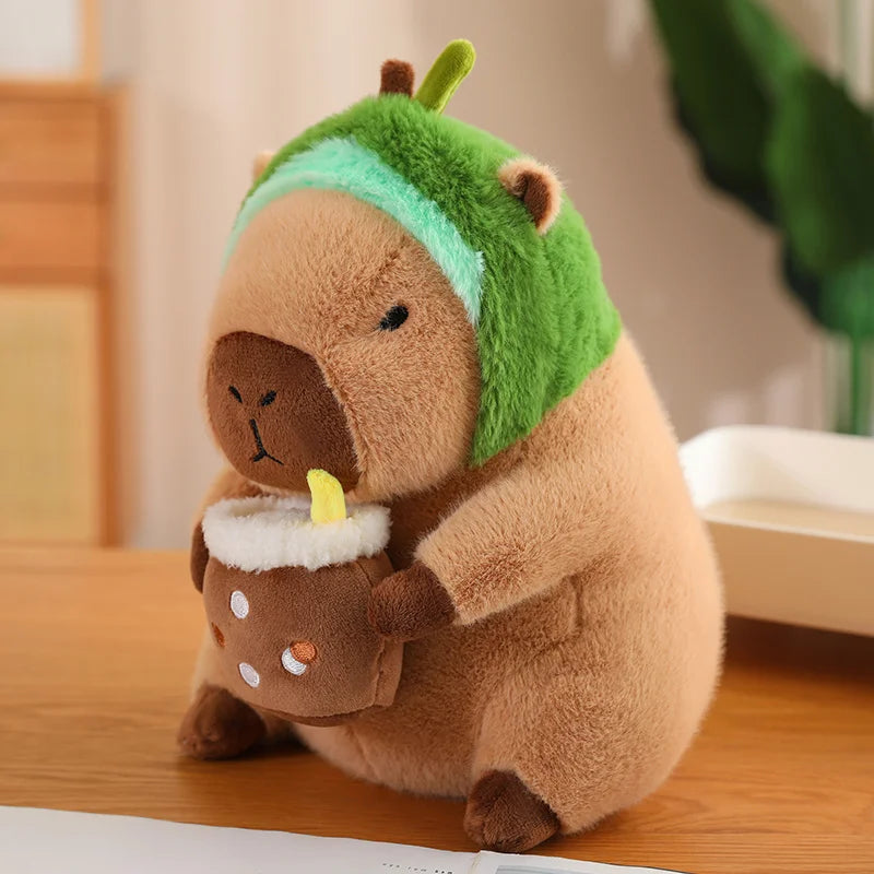 Cuteee Family Baby Kawaii Capybara Habillage Peluches | NOUVEAU 